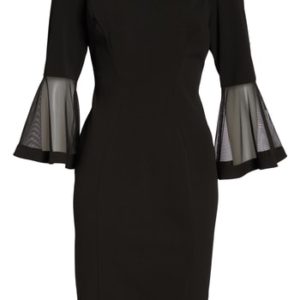 Women's Alex Evenings Embellished V-Neck Cocktail Dress