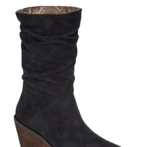 Women's Band Of Gypsies Crash Bootie, Size 6 M - Black