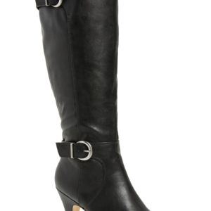 Women's Bella Vita Toni Ii Knee High Boot, Size 5 Wide Calf M - Black