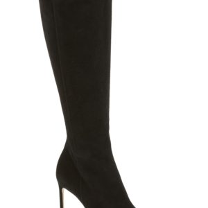 Women's Brian Atwood Knee High Boot, Size 11US / 41EU - Black