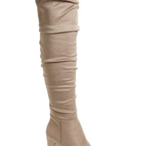 Women's Chinese Laundry Rami Slouchy Over The Knee Boot, Size 5.5 M - Grey