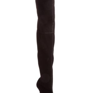 Women's Christian Louboutin Classe Over The Knee Boot, Size 7.5US / 37.5EU - Black