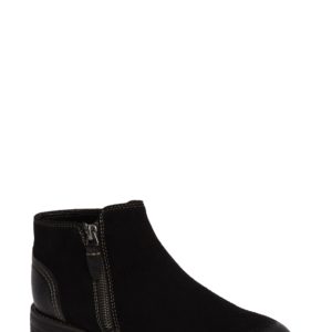 Women's Clarks Maypearl Juno Ankle Boot, Size 6 M - Black