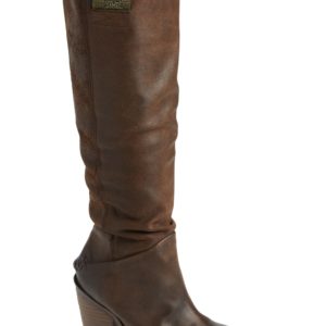 Women's Free People Montgomery Knee High Boot, Size 10US / 40EU - Brown