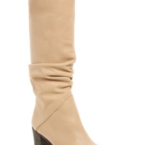 Women's Free People Tennison Knee High Boot, Size 6US / 36EU - Beige