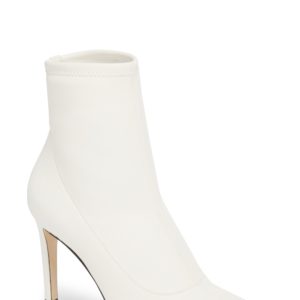 Women's Guiseppe Zanotti Bimba Stretch Bootie, Size 6 M - White