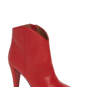 Women's Halogen Makayla Bootie, Size 6.5 M - Red