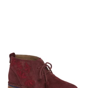 Women's Hush Puppies Cyra Catelyn Chukka Bootie, Size 9 M - Burgundy