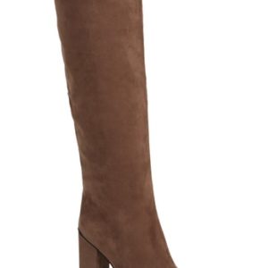 Women's Jeffrey Campbell Bandera Knee High Boot, Size 5.5 M - Beige