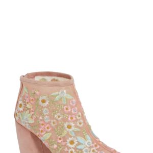 Women's Jeffrey Campbell Total Ankle Bootie, Size 9 M - Pink