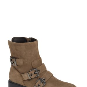 Women's Kendall + Kylie Nori Buckle Strap Bootie, Size 8.5 M - Brown