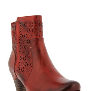 Women's L'Artiste Belle Bootie, Size 5.5-6US / 36EU - Red