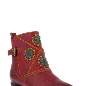 Women's L'Artiste Flash Stud Bootie, Size 5US / 35EU - Red