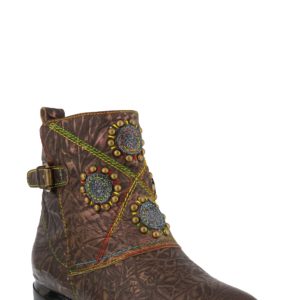 Women's L'Artiste Flash Stud Bootie, Size 9.5-10US / 41EU - Brown