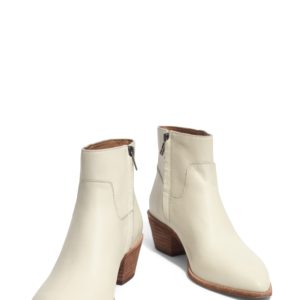 Women's Madewell Sidney Bootie, Size 5 M - Ivory