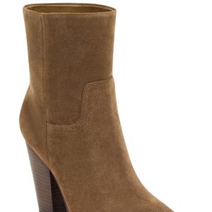 Women's Marc Fisher Ltd Devin Pointy Toe Bootie, Size 10 M - Brown