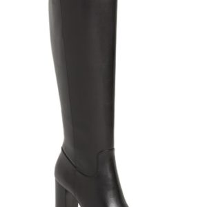 Women's Michael Michael Kors Walker Knee High Boot, Size 5.5 M - Black