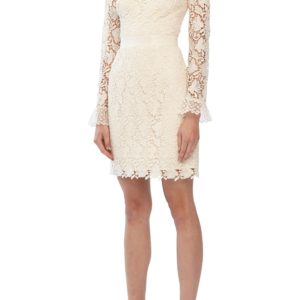 Women's Ml Monique Lhuillier Lace Cocktail Dress