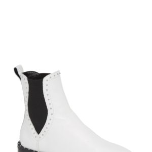 Women's Rebecca Minkoff Sabeen Chelsea Bootie, Size 10 M - White