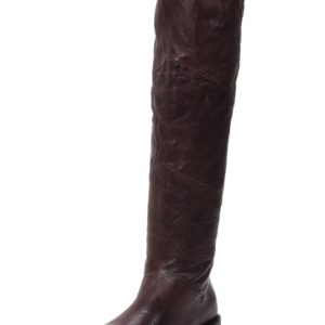 Women's Ross & Snow Elena Waterproof Genuine Shearling Lined Knee High Boot, Size 5 M - Brown