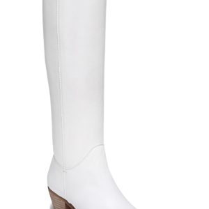 Women's Sam Edelman Rowena Knee High Boot, Size 5 M - White