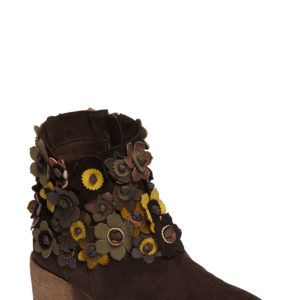 Women's Sheridan Mia Sunflower Embellished Bootie, Size 40 EU - Brown