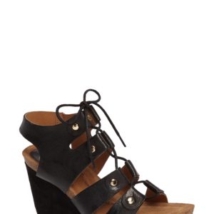 Women's Sofft Carita Lace-Up Wedge Sandal