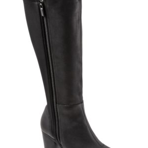 Women's Softwalk Katia Knee High Boot, Size 5.5 M - Black