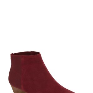 Women's Sole Society Aydie Bootie, Size 5.5 M - Red