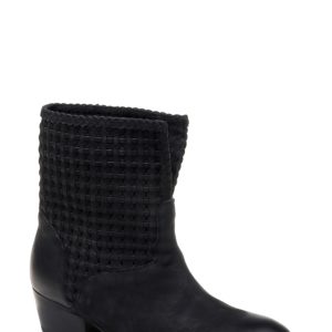 Women's Splendid Culver Woven Shaft Bootie, Size 8.5 M - Black