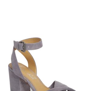 Women's Splendid Fairy Block Heel Sandal, Size 6.5 M - Grey