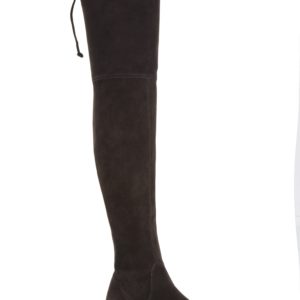 Women's Stuart Weitzman 'Lowland' Over The Knee Boot, Size 9 M - Grey