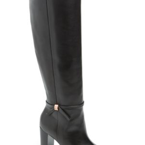 Women's Ted Baker London Linaey Knee High Boot, Size 6 M - Black