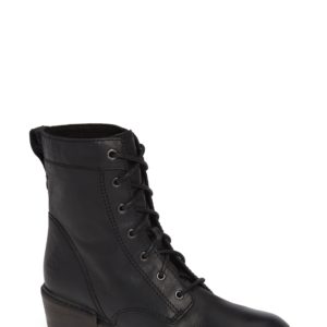 Women's Timberland Sutherlin Bay Water Resistant Lace-Up Bootie, Size 11 M - Black