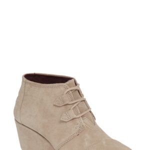 Women's Toms Kala Wedge Bootie, Size 12 B - Beige