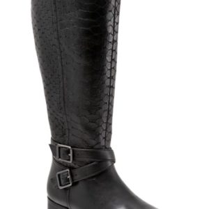 Women's Trotters Liberty Knee High Boot, Size 6 M - Black