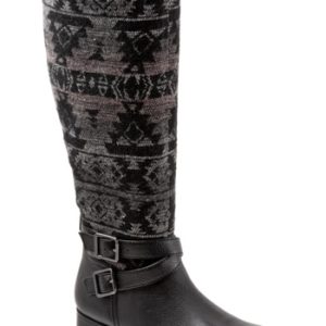 Women's Trotters Liberty Knee High Boot, Size 6 N - Black