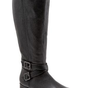 Women's Trotters Liberty Knee High Boot, Size 6.5 M - Black